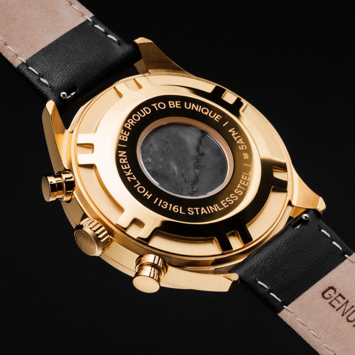 Existential (Marble/Gold) | Holzkern Wood Watches