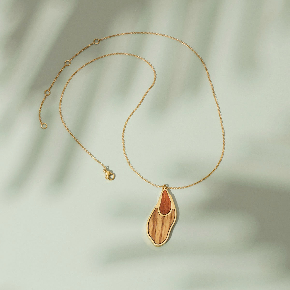 Collana Sequoia (Zebrano/Oro)