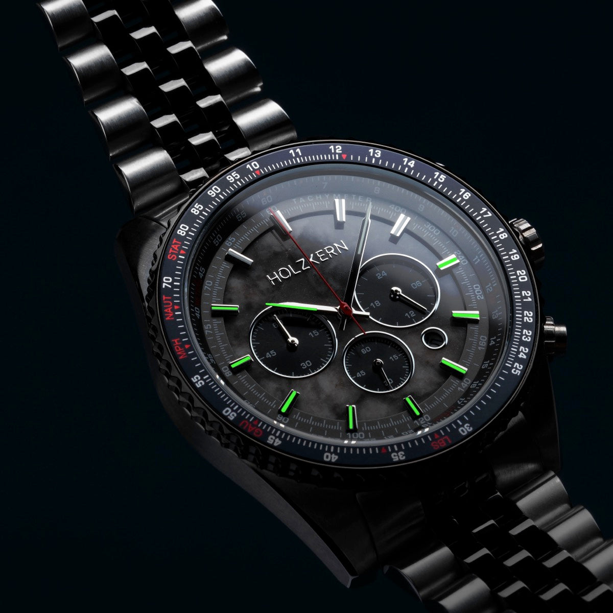 Openhorizon (Gray Marble/Silver) | Holzkern Wood Watches
