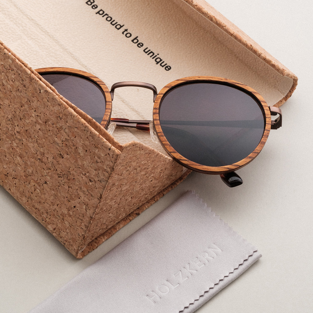 The Loving (Zebrawood/Antique Copper) | Holzkern
