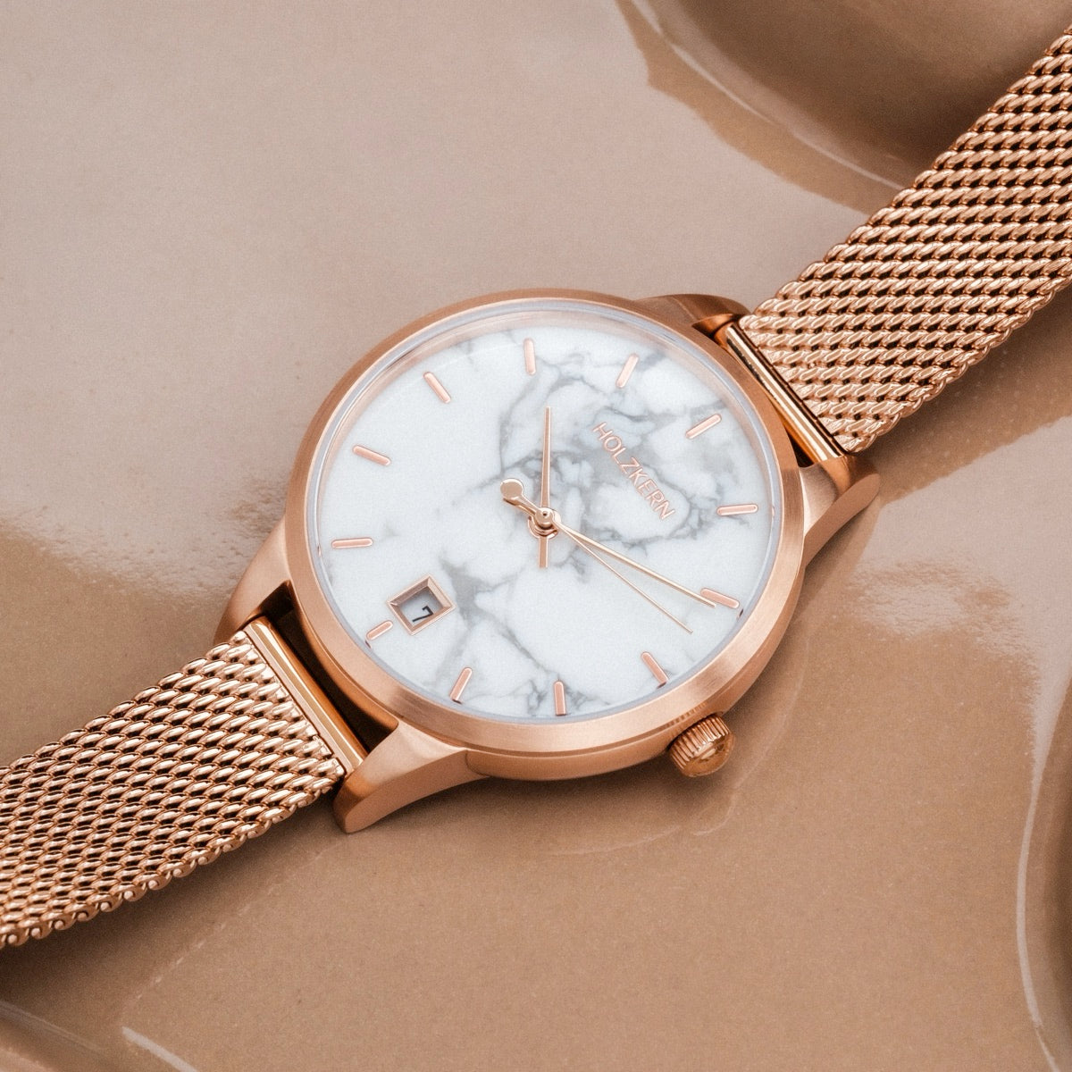 Eliza (Marble/Rose Gold) | Holzkern Wood Watches