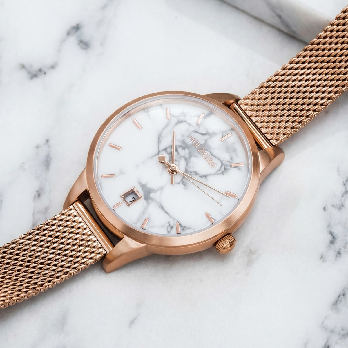 Eliza (Marble/Rose Gold) | Holzkern Wood Watches