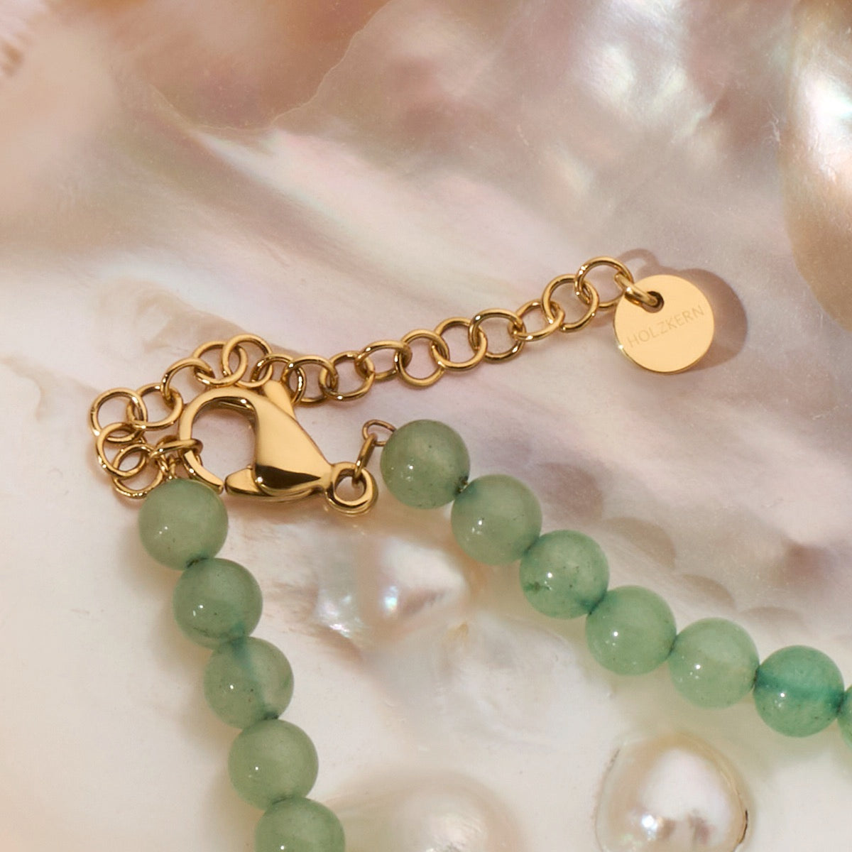 Fireworks Strap (Aventurine/Gold) I