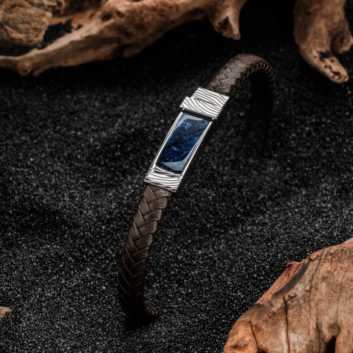 Wildrider Armband (Sodalith/Braun)