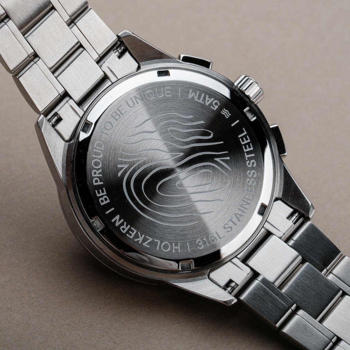 『TEN H.S SILVER×石 10』 Guidance (Howlite/Maple) | Holzkern Wood Watches